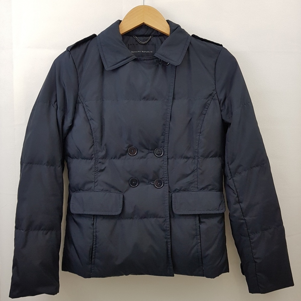 Banana Republic Women's Down Filled Puffer Jacket 